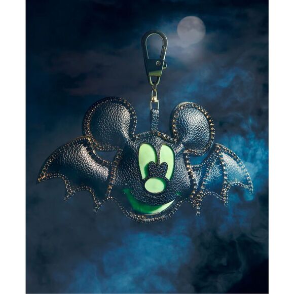 BaubleBar Accessories - Baublebar Disney Mickey mouse holiday puff bat  Halloween bag charm/keychain